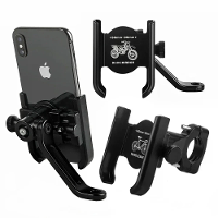 XANES 50 95mm Aluminium Legering Fiets Telefoonhouder 360° Draaibaar Verstelbaar Uiterst Sterke Grip Mobiele Stuurbeugel