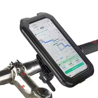 XANES 7 inch Fiets Telefoonhouder Ondersteuning TPU Touchscreen Waterdicht Universele Fiets GPS 360° Draaibare Verstelba