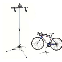 XANES Aluminiumlegering Fietsrepairstand verstelbaar 68 122 cm, opvouwbare driepoot, fietsenwerkstandaard, draagvermogen