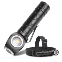 Biker P8 LED Sterke Zaklamp 800LM Super Heldere Draagbare Zaklamp Koplamp USB Oplaadbare Waterdicht voor Werken Jacht Ca