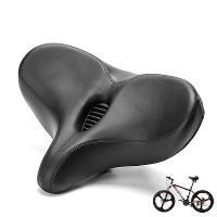 XANES Brede Fiets PU Leren Zadel Oversized Fietsstoel Comfortabele Mountainbike Kussenpad Fietszadel
