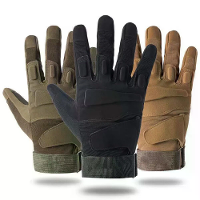 XANES Fiets Beschermende Handschoenen Ademend Antislip Volledige Vinger Buitensport Tactische Handschoenen voor Klimmen