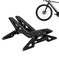 XANES Fietsenstalling Rek Breed Aanpasbaar Draagbaar Verstelbare Basis MTB Racefiets Wiel Display Standhouder