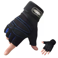 XANES Fietshandschoenen Fitness Gewichtheffen Polsband Halfvingerhandschoenen Bodybuilding Training Sport Oefenhandschoe