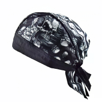 XANES Fietskrans Schedel Doek Cap Buiten Snel Droogende Sporthoofdband Vochtregulerend Ademend Hoofdbedekking One Groott