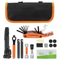 XANES Fietsreparatietool Onderhoudsset Fiets Gereedschap Kit Tas Pomp Sleutel Fiets Fietsen Bandenreparatie Patch Access