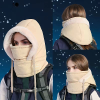 XANES Koude Weer Winddichte Ski Visor Winter Ademend Thermisch Gezichtsmasker Sjaal Helm Kap Fiets Nek Warmer voor Wande
