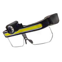 XANES LED Bril Licht Multifunctionele Buiten Sport Goggles met Hoofdlamp Type C Opladen Waterproof Anti fog Impact Lens