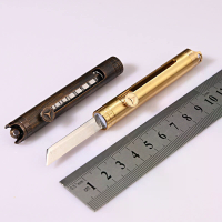 XANES® Messing Vouwmes Multi EDC Tactisch Zakmes Survival Tools voor Outdoor Camping Picknick Jacht