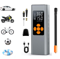 XANES MS003 Dubbele Digitale Display Draagbare Fietspomp 150PSI Max Inflatie 18L/min Doorstroming 6000mAh Batterij Krach