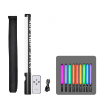 RGB Colorful LED Lichtzwaard Stick Licht Invullen USB Oplaadbare Handheld Flash Light Stick Speedlight Fotografische Ver