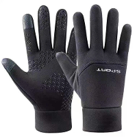 TENGOO Winter Buiten Sport Fietshandschoenen Winddicht Waterdicht Fleece Koudbestendig Ski Vinger Touchscreen Antislip M