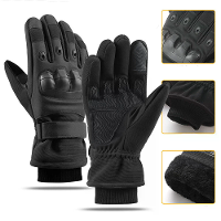 XANES Winter Warme Thermische Tactische Handschoenen Jacht Beschermende Uitrusting Volledige Vinger Militaire Gevecht Aa