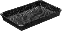 Xavax Gitterkorb für Heißluftfritteusen, Anti Haft, ofenfest, 12,5 x 20 cm Airfryer Zwart