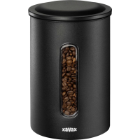 Xavax Kaffeedose für 1,3kg Bohnen o. 1,5Kg Pulver, luftdicht, aromadicht, Schwarz 00111262 Blik voor koffiebonen