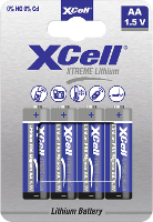 XCell XTREME FR6/L91 AA batterij (penlite) Lithium 1.5 V 4 stuk(s)