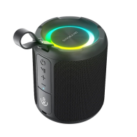 XDOBO 3 Koninkrijken Bluetooth luidspreker met diepe bas, RGB kleurrijk licht, U schijf, TF kaart, AUX, IPX6 waterdicht,