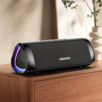 XDOBO BMTL 20W bluetooth speaker Draagbare speaker Dual 52mm drivers Dual bass diafragma RGB licht TWS 2500mAh Handsfree