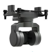 XF C 20D Verticale 19mm Bevestiging 2 Assen FPV Gimbal Ondersteunt DJI O4/O4 PRO Camera voor FPV RC Drones