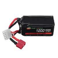 XF POWER 11.1V 1200mAh 25C 3S LiPo batterij T Deans Plug voor RC auto