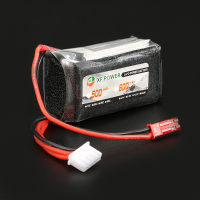 Xf Power 11.1V 600mah 3s 30c Lipo Battery Jst Plug
