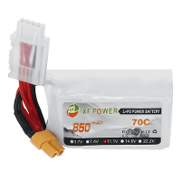 XF Power 11.1V 850mAh 70C 3S LiPo batterij XT30 stekker voor RC Drone