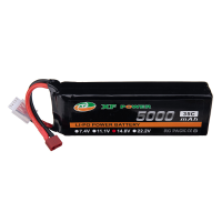 XF POWER 14.8V 5000mAh 35C 4S LiPo Batterij T Deans Plug Met XT60 Adapter Plug voor RC Drone