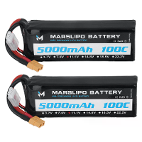 MARSLIPO 11.1V 5000mAh 100C 3S Lipo batterij XT60 plug voor RC drones