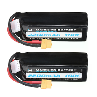 MARSLIPO 14.8V 2200mAh 100C 4S Lipo batterij XT60 plug voor RC drones