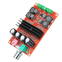 XH M190 2*100W Tube Digitale Audio Board TDA3116D2 Voedingsaudioversterker 2.0 Klasse D Stereo HIFI versterker DC12 24V