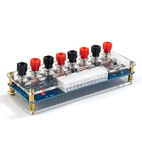 XH M229 Desktop PC Chassis Power ATX Transfer Adapter Board Voeding Circuit Afzetmodule 24Pin Uitgangsterminal 24 Pins
