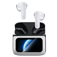 XH11 TWS Oordopjes Draadloze bluetooth 5.4 Oortelefoon met LCD Touchscreen 13mm Driver Eenheid Dubbele Microfoon 32U Afs