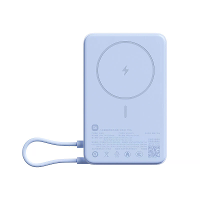 Xiaomi 10000mAh 7,5W Magnetische Krachtbank met USB C kabel Digitale display Externe batterij voedingsbron met 2 invoere