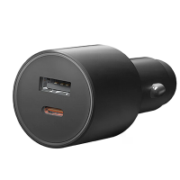 Xiaomi 100W 2 poorts USB PD autolader voor in de auto USB A+USB C Ondersteunt PD3.0 QC3.0 UFCS1.0 Snelladen voor iPhone