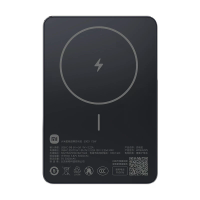 Xiaomi 7,5 W 19,35 Wh 5000 mAh Magnetische draadloze powerbank Externe batterij voedingsbron met 1 ingang & 2 uitgangen