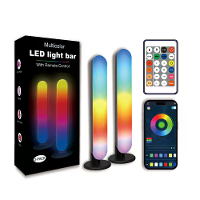 Elfeland Slimme RGB Pickup Licht met Afstandsbediening USB Muziek Ritme Licht voor Kamer Bar Desktop Kerst Atmosfeer Lam