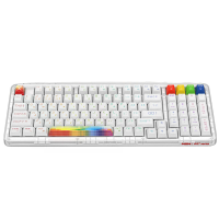 Xiaomi MIIIW ART Regenboog Pixel Tri mode Draadloze Mechanische Gaming Toetsenbord 98 Toetsen VCPro/VBPro As Gasket Stru