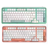 Xiaomi MIIIW ART Z980 Tri mode Mechanische Gamingtoetsenbord 98 Toetsen Gasket Structuur Cherry Profiel Hot swappable PB