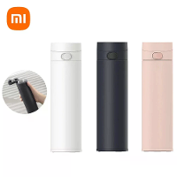 Xiaomi Mijia 480ML Thermosbeker Flip Cover Mini Draagbare Thermosbeker Pocket Editie Houd Warm/Koud Beker Theebeker 316L