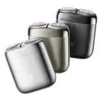XIAOMI Mijia Draagbare Elektrische Scheerapparaat Pro Dubbele Drijvende Koppen 3 Miljoen Baarden per Min High Speed Slim