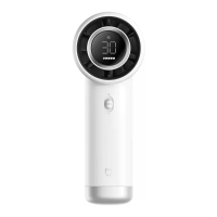 XIAOMI MIJIA draagbare handventilator 100 standen verstelbaar 250 m³/u luchtstroom 40H ultralange werking lage ruis opla