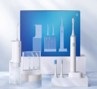 Xiaomi Oral Cleaning Kit T500 Sonic Elektrische Tandenborstel Mijia Elektrische Monddouche Waterflosser Met 3 Vervangbar