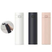 Xiaomi Water Cup 2 480mL Thermos Warm / Koudkop Reizen Draagbare 316L Roestvrij Staal Sluiting Enkele Hand Open Reis Kof