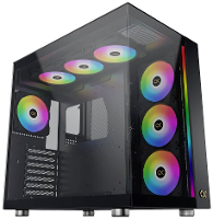 Xigmatek AQUA Ultra Air Midi tower PC behuizing Zwart