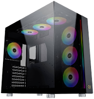 Xigmatek AQUA Ultra Midi tower PC behuizing Zwart