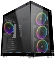 Xigmatek Aquarius Plus Midi tower PC behuizing Zwart