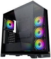 Xigmatek Endorphin Ultra Midi tower PC behuizing Zwart Zijvenster