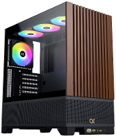 Xigmatek Endorphin WD Midi tower PC behuizing Zwart Zijvenster