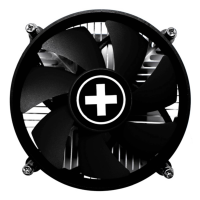 Xilence Performance C CPU koellichaam met ventilator Intel LGA 1700, Intel LGA 1851