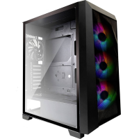 Xilence Xilent Breeze X712.RGB PC behuizing, ARGB, PWM, ATX Midi Tower